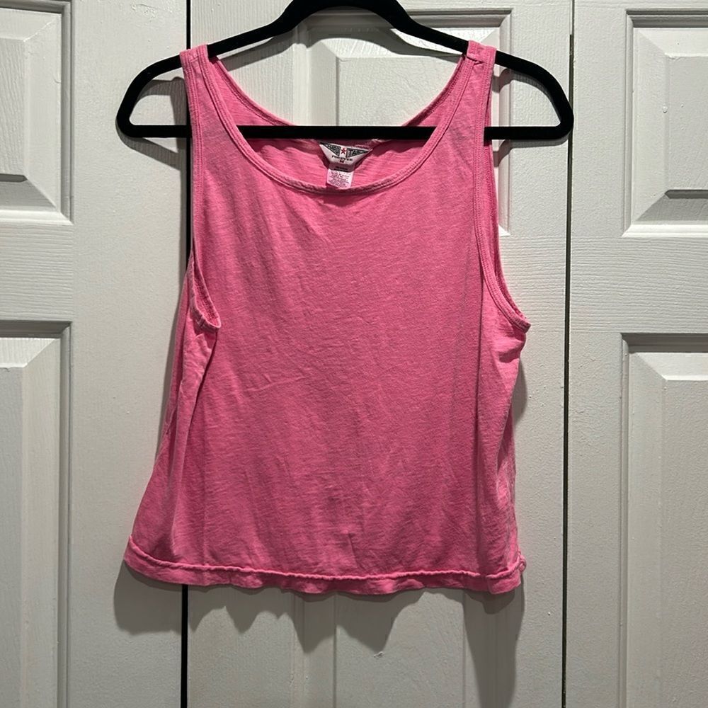 Hard Tail Pink Tank Top, Size Medium